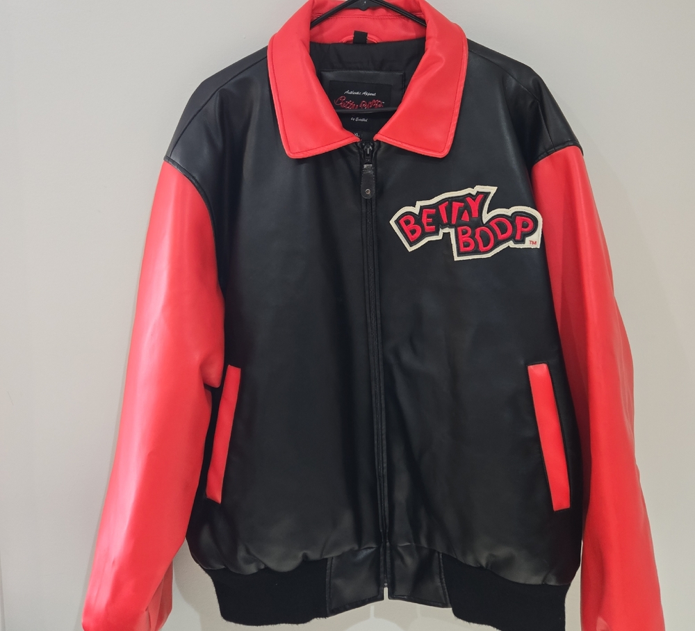 Vintage Betty Boop Varsity Jacket Mens XL